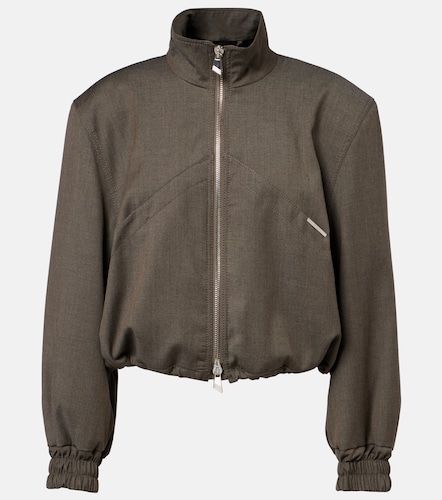 Virgin wool-blend bomber jacket - The Attico - Modalova