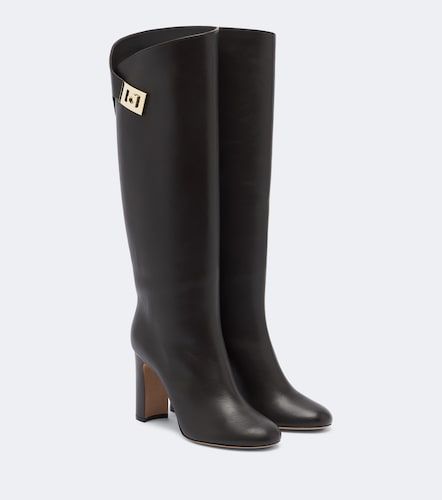 Ferragamo Leather knee-high boots - Ferragamo - Modalova
