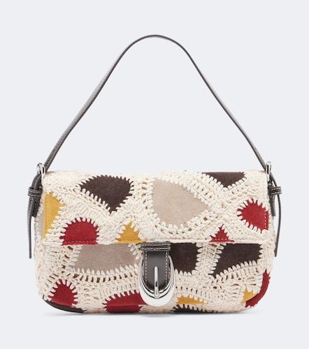 Borsa a spalla Harlow Small in suede - Staud - Modalova