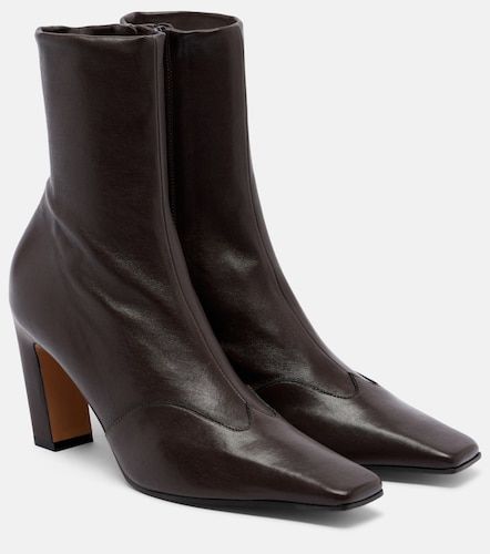 Khaite Nevada leather ankle boots - Khaite - Modalova