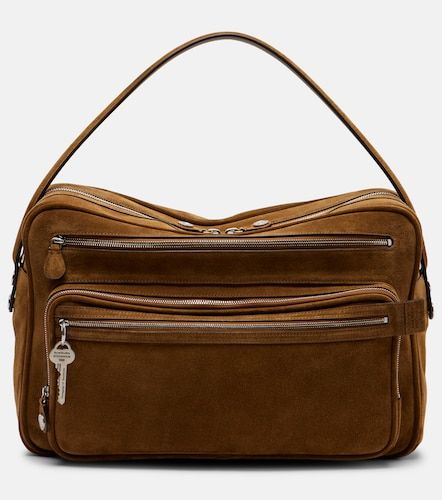 Camero Camera Large suede shoulder bag - Acne Studios - Modalova