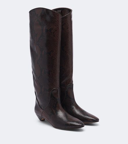 Allegra leather knee-high boots - Le Monde Beryl - Modalova