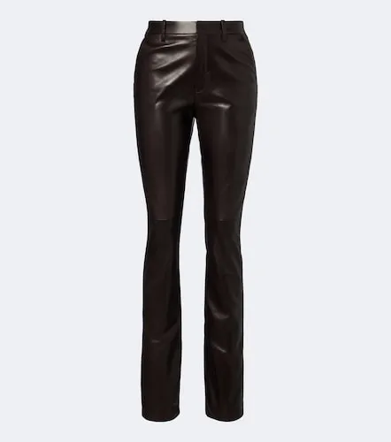 Leather slim pants - Ralph Lauren Collection - Modalova