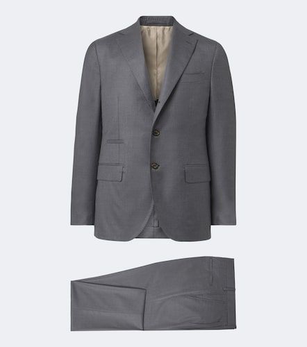 Eleventy Single-breasted wool suit - Eleventy - Modalova