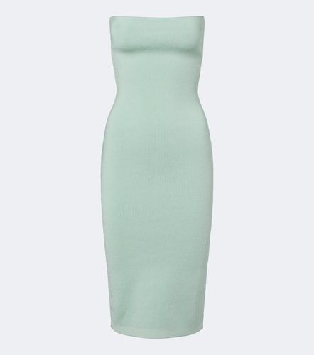 Trägerloses Midikleid Sera aus Piqué - Jacquemus - Modalova