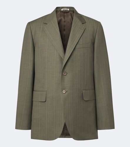 Auralee Blazer de lana a rayas - Auralee - Modalova