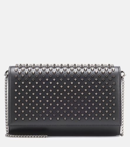 Paloma embellished leather clutch - Christian Louboutin - Modalova