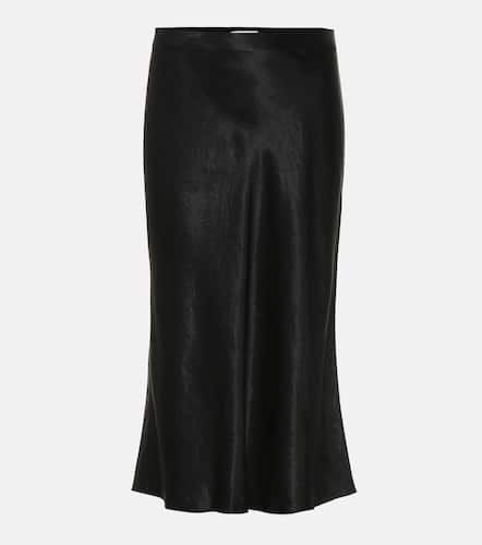 Vince Satin slip midi skirt - Vince - Modalova