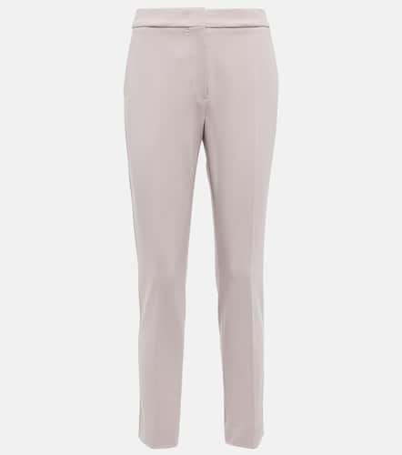 Mid-rise straight jersey pants - Max Mara - Modalova