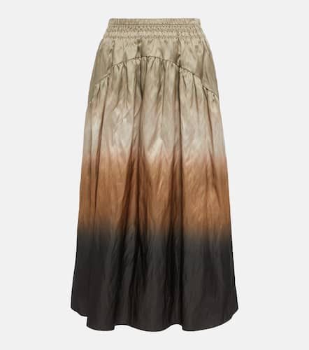 Vince Printed high-rise satin skirt - Vince - Modalova