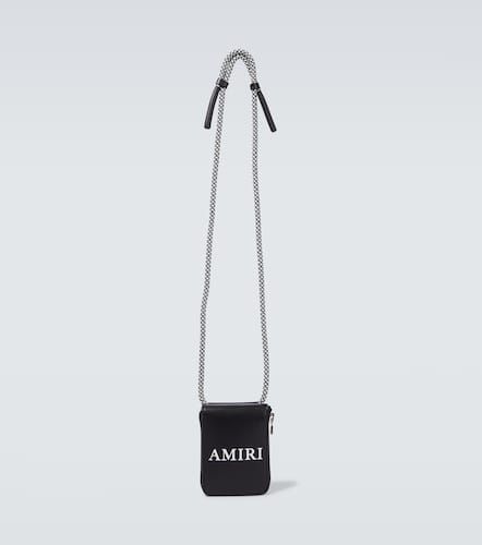 Amiri Logo leather crossbody bag - Amiri - Modalova