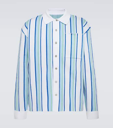 La Chemise Maille Polo striped shirt - Jacquemus - Modalova