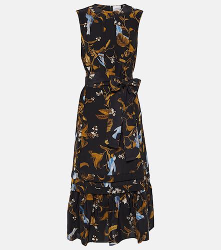 Erdem Printed silk midi dress - Erdem - Modalova