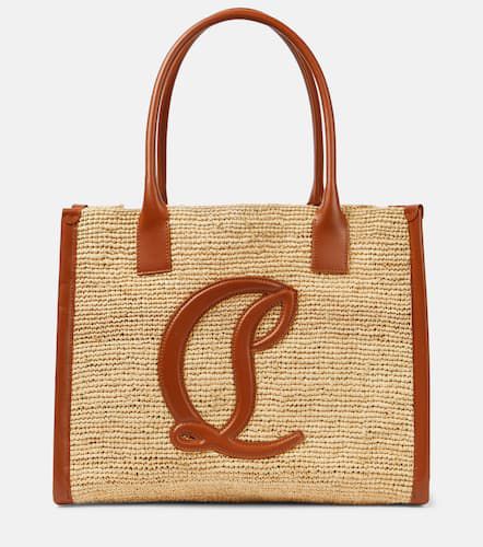 By My Side E/W Large raffia tote bag - Christian Louboutin - Modalova