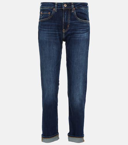 Girlfriend mid-rise slim jeans - AG Jeans - Modalova