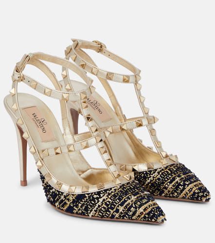 Rockstud tweed pumps - Valentino Garavani - Modalova