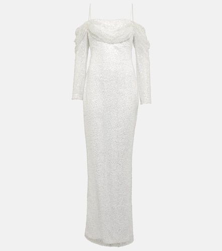 Bridal Greta off-shoulder silk gown - Rasario - Modalova