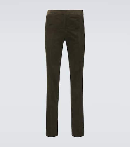 Cotton corduroy slim pants - Ralph Lauren Purple Label - Modalova