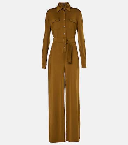 Tom Ford Satin jersey jumpsuit - Tom Ford - Modalova