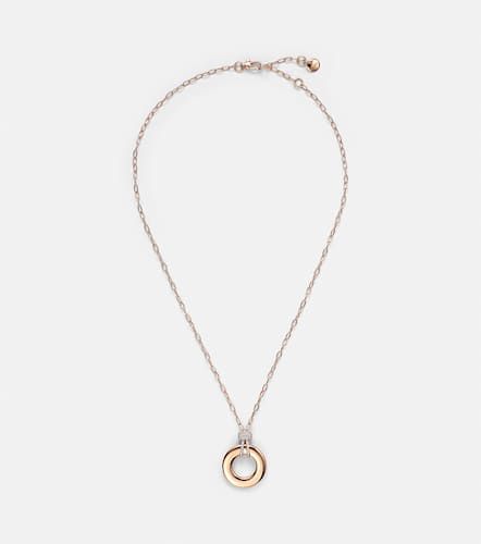 Iconica 18kt rose pendant necklace with diamonds - Pomellato - Modalova