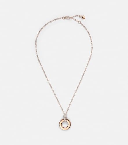 Iconica 18kt rose pendant necklace with diamonds - Pomellato - Modalova