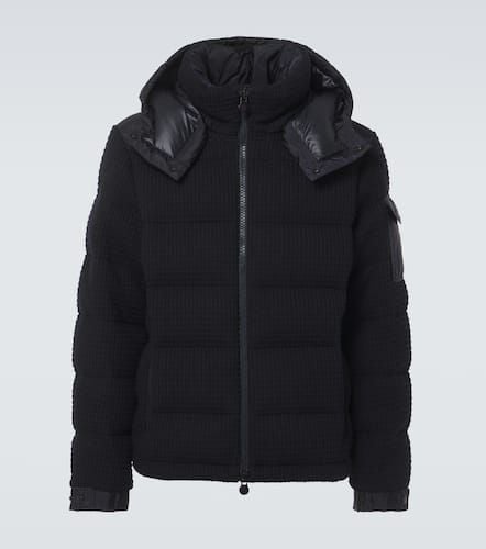 Lagdei paneled wool-blend down jacket - Moncler - Modalova