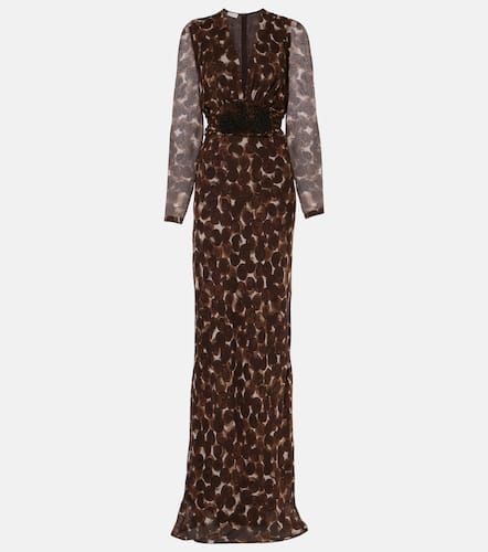 Dries Van Noten Printed silk gown - Dries Van Noten - Modalova