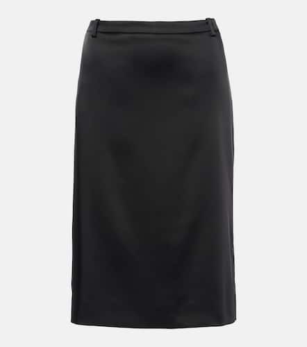 Balenciaga Satin midi skirt - Balenciaga - Modalova