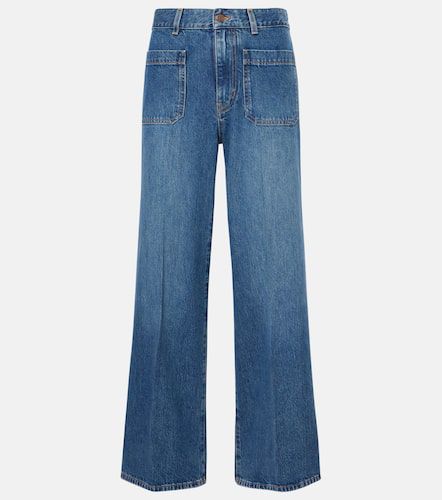 Chloé Jeans a gamba larga cropped - Chloe - Modalova