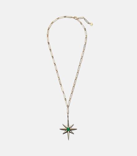 Starburst 18kt necklace with emerald and diamonds - Shay Jewelry - Modalova