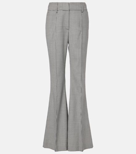 Rhein houndstooth wool flared pants - Gabriela Hearst - Modalova