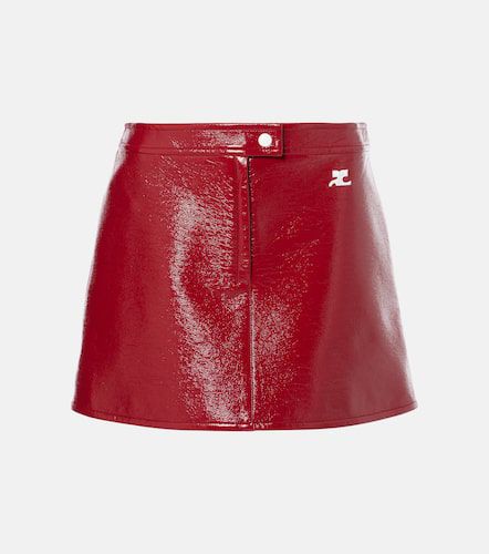 CourrÃ¨ges Reedition vinyl miniskirt - Courreges - Modalova