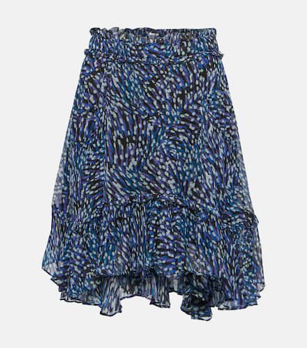 Minifalda Viera asimétrica estampada - Marant Etoile - Modalova