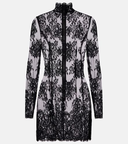 Minikleid Cord aus Spitze - Dolce&Gabbana - Modalova