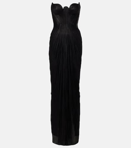 Jasleen silk tulle corset gown - Maria Lucia Hohan - Modalova