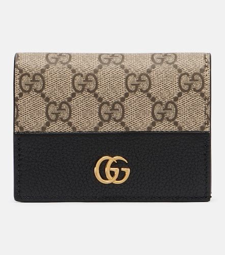 Cartera Mini de piel con Doble G - Gucci - Modalova