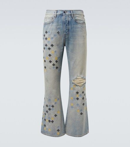 Ma Quad embroidered flared jeans - Amiri - Modalova