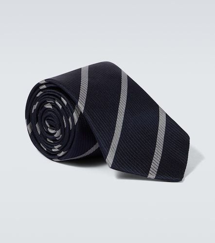 Brunello Cucinelli Striped silk tie - Brunello Cucinelli - Modalova