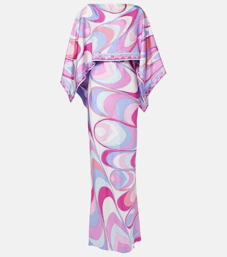 Pucci Printed silk twill maxi dress - Pucci - Modalova