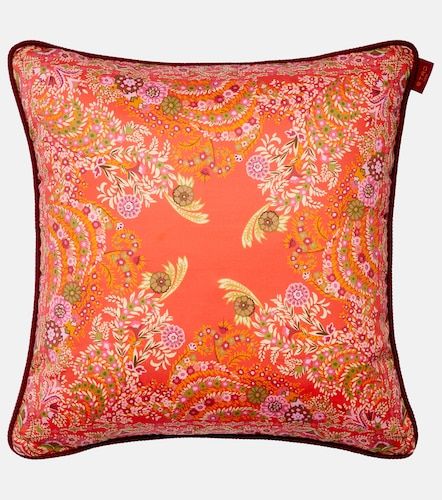 Cojín en jacquard de algodón floral - Etro - Modalova