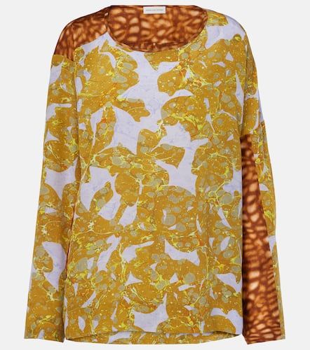 Dries Van Noten Printed silk top - Dries Van Noten - Modalova