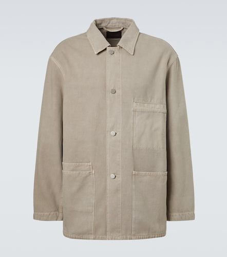 Sobrecamisa oversized de sarga de algodón - Lemaire - Modalova