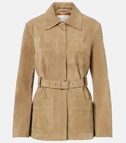 Tory Burch Belted suede jacket - Tory Burch - Modalova