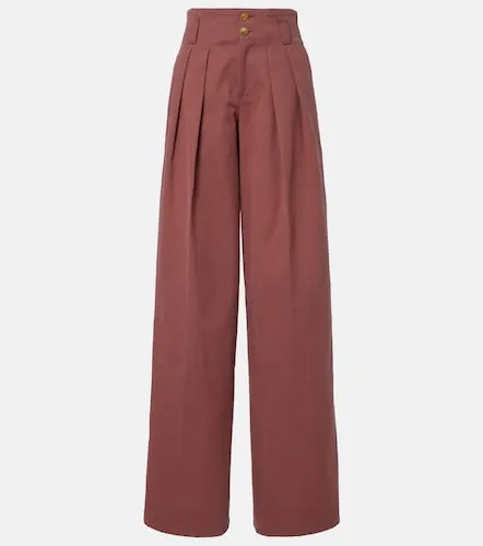 Chloe Cotton canvas wide-leg pants - Chloe - Modalova