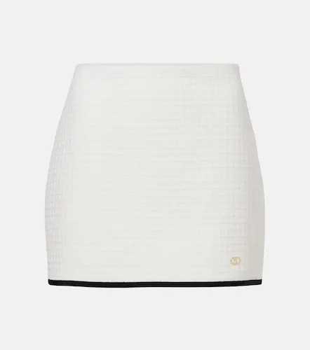 Cotton tweed miniskirt - Valentino Garavani - Modalova