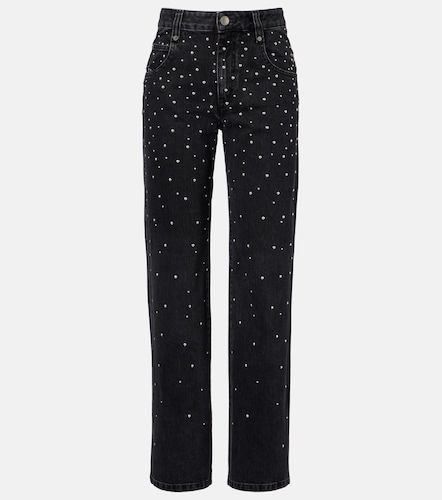 Embellished straight jeans - Marant Etoile - Modalova