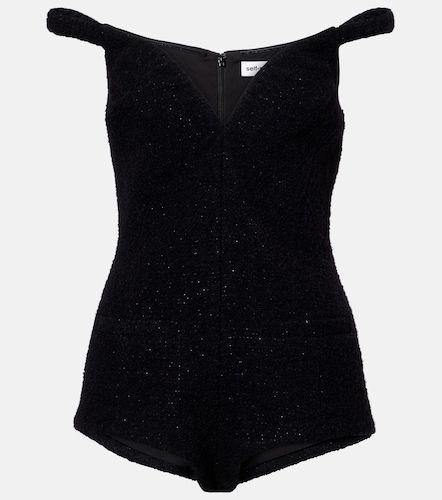 Self-Portrait Off-shoulder romper - Self-Portrait - Modalova