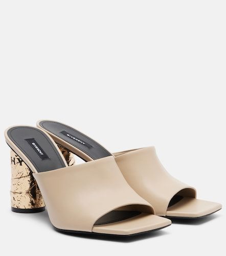 Givenchy Tape leather mules - Givenchy - Modalova