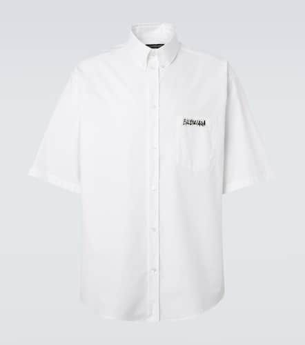 Masking Tape cotton poplin shirt - Balenciaga - Modalova