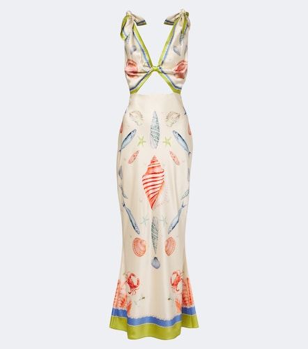 Retrofête Maxikleid Carlotte aus Satin - Retrofete - Modalova